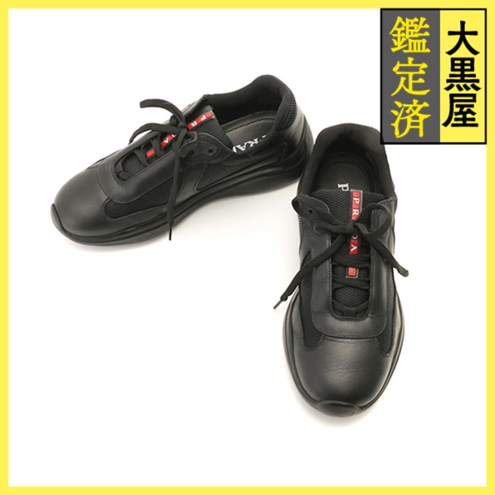 楽天市場】【PRADA SPORT】プラダスポーツ レザー スニーカー ブラック