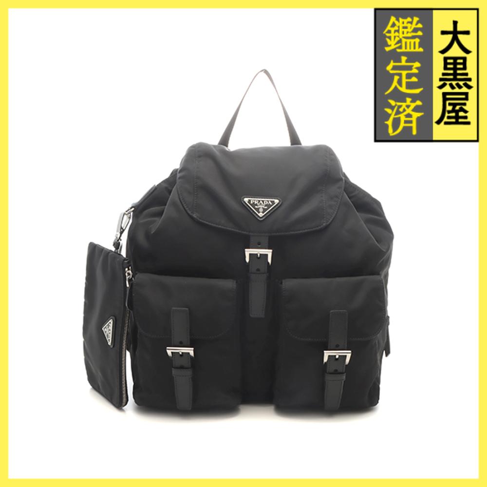楽天市場】美品 プラダ PRADA 三角ロゴ リュックサック バックパック W