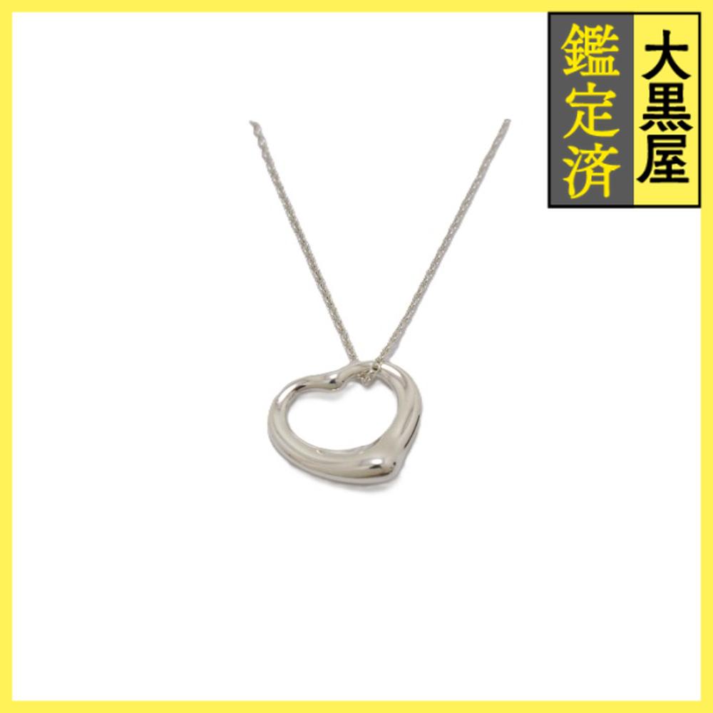 楽天市場】o【TIFFANY＆Co.】オープンハートネックレス SV925 シルバー