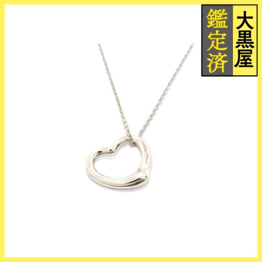 楽天市場】o【TIFFANY＆Co.】オープンハートネックレス SV925 シルバー
