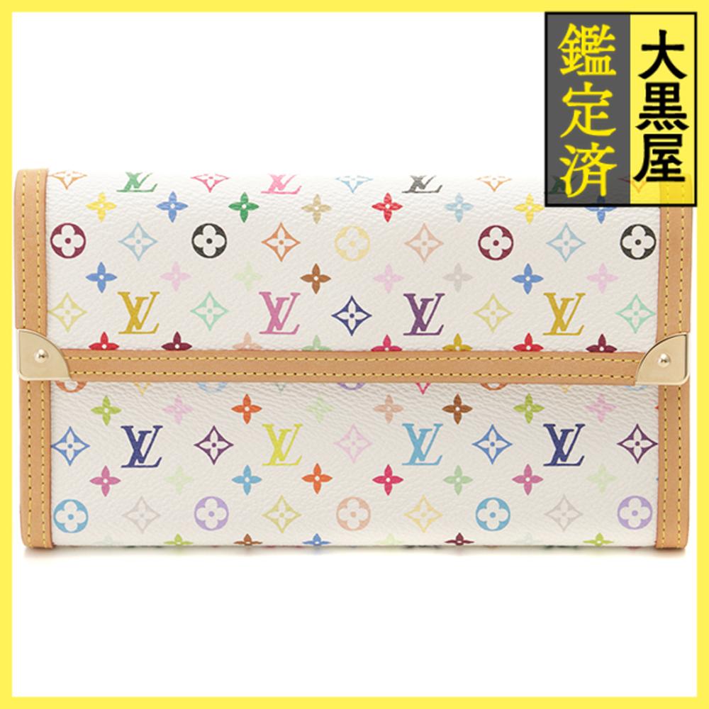 楽天市場】【財布】LOUIS VUITTON ルイ ヴィトン マルチカラー ポルト