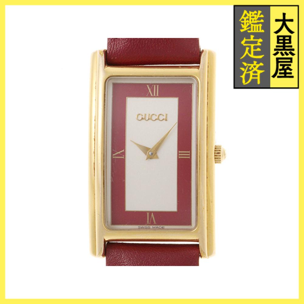 楽天市場】GUCCI(グッチ) Gレクタングル 138.5 シルバー文字盤