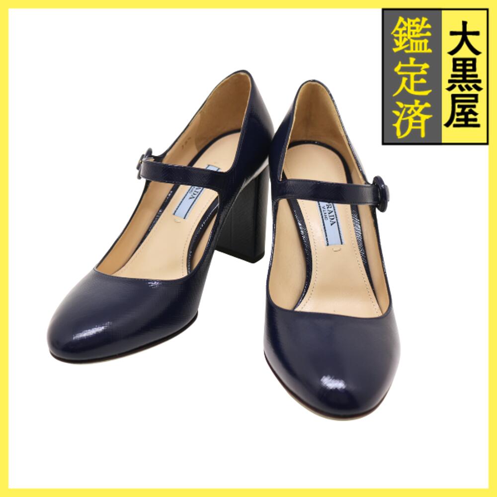 楽天市場】【広尾店】プラダ PRADA リボンパンプス スエード size35 1