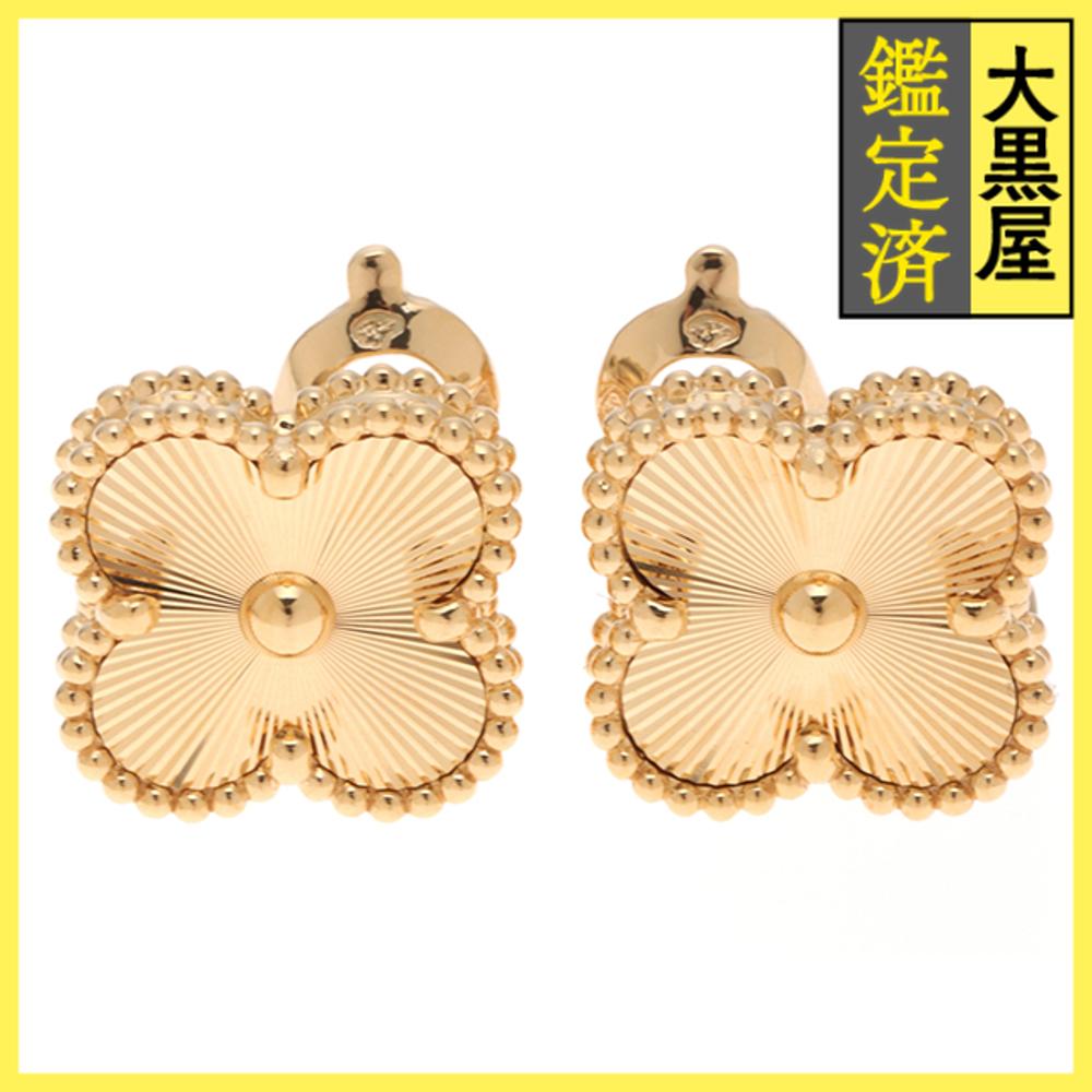 ヴァンクリーフ　ヴィンテージアルハンブラ　イヤリング　（片耳） 楽天市場】Van Cleef ＆Arpels ヴィンテージ