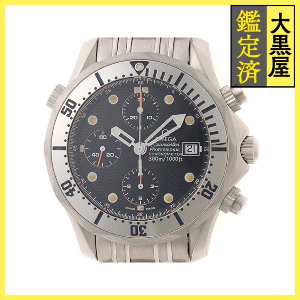 楽天市場】OMEGA オメガ シーマスター300m クオーツ 2552.80 ネイビー