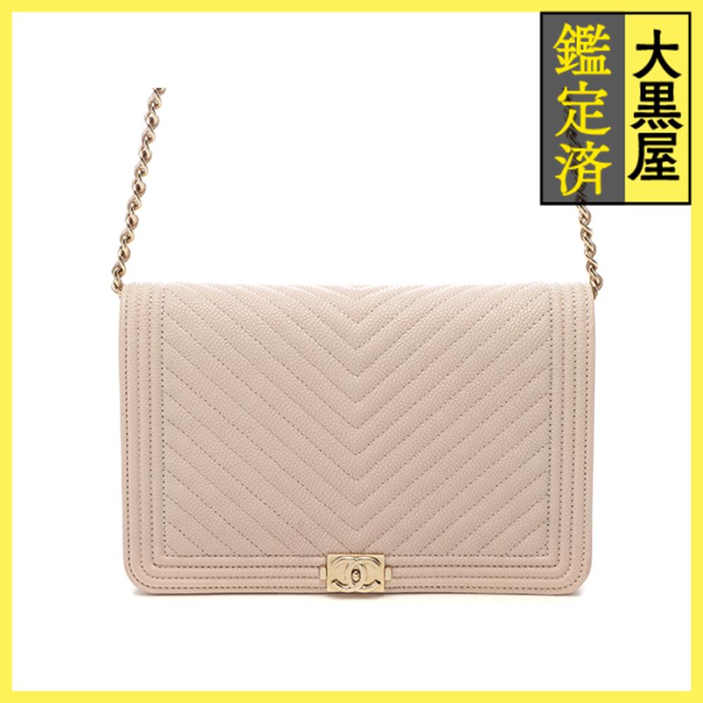 楽天市場】CHANEL【シャネル】ボーイシャネル チェーンウォレット
