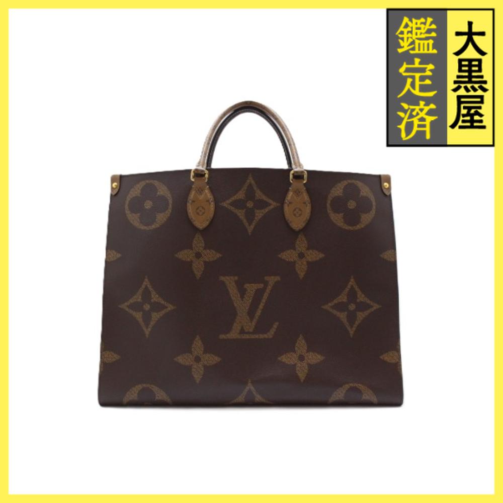 楽天市場】LOUIS VUITTON ルイ・ヴィトン オンザゴーMM ハンドバッグ