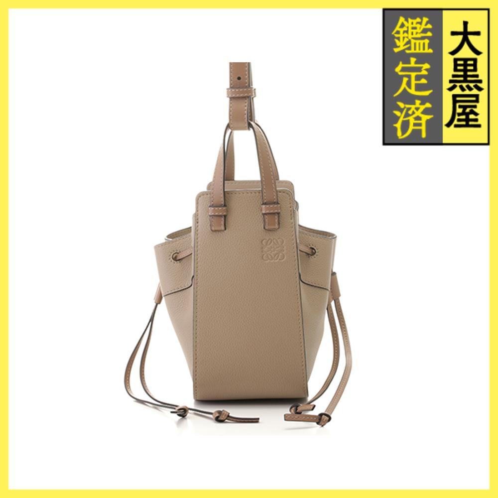 楽天市場】【ロエベ】Loewe ハンモックミニ レザー ドローストリング