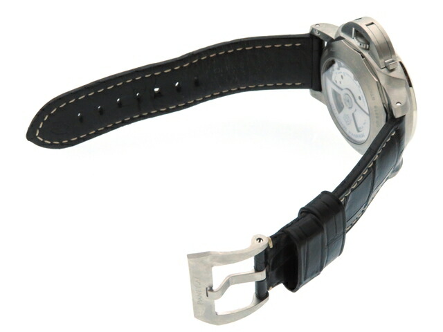 新入荷 送料無料 ブランド 大黒屋 Panerai 送料無料 パネライ メンズ腕時計 ルミノールマリーナ Pam 11年12月正規 Ss 革ベルト 尾錠 ブラック文字盤 メンズ 自動巻き 436 中古 大黒屋 質屋 大黒屋中古ブランド品なら老舗の質店 質屋大黒屋