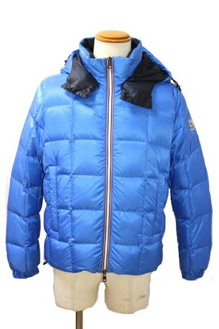 楽天市場 Moncler モンクレール ダウン ダウンジャケット Lefranc メンズ2 約mサイズ ブルー ナイロン 15年 432 中古 大黒屋 質屋 大黒屋