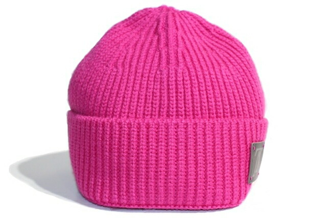 【楽天市場】LOUIS VUITTON ルイヴィトン LV 帽子ニット帽 ニットキャップ ボネ LVアップサイドダウンネオン ウール カーフ ...