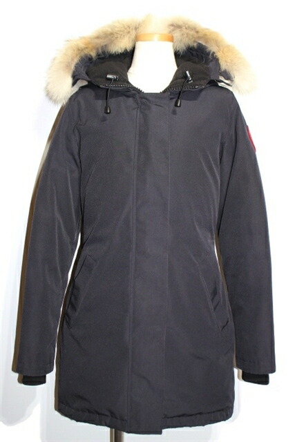 楽天市場 送料無料 Canada Goose カナダグース アウター ダウンコート Victoria Parka レディースs ネイビー ダウン ポリエステル 3037l 432 中古 大黒屋 質屋 大黒屋
