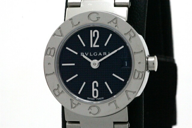 誠実 Bvlgari ブルガリ 時計 レディース クオーツ 電池式 ブルガリブルガリ Bb23ss ステンレス ブラック文字盤 新ブレス Hk 437 中古 大黒屋 2147100262674 Radiosinagoga Com