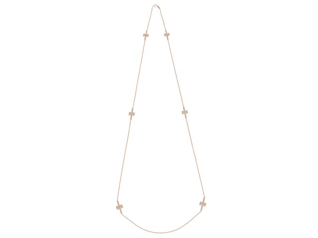 Tiffany Co ティファニー ネックレス Tステーションネックレス ピンクゴールド ホワイトマザーパール ダイヤモンド0 67 431 Ks 中古 大黒屋 Opinioncubana Com