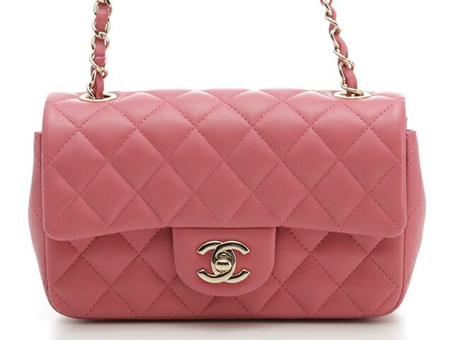 楽天市場 Chanel シャネル バッグ マトラッセ チェーンショルダー ショルダーバッグ ミニマトラッセチェーンショルダー ピンク Gp ラムスキン 471 中古 大黒屋 質屋 大黒屋