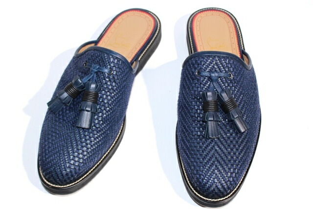 0 質屋 大黒屋 Louboutin クリスチャンルブタン タッセルサンダル スリッパ メンズ41 約26cm ネイビー ファブリック Daikokuya Christian 大黒屋 中古 質屋 大黒屋中古ブランド品なら老舗の質店 質屋大黒屋 0 質屋 大黒屋 Louboutin クリスチャンルブタン タッセルサンダル スリッパ メンズ41 約26cm ネイビー ファブリック Daikokuya Christian 大黒屋 中古 質屋 大黒屋中古ブランド品なら老舗の質店 質屋大黒屋
