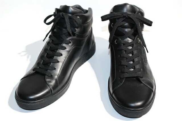 楽天市場 Dolce Gabbana ドルチェ ガッバーナ ドルガバ ハイカットスニーカー メンズ8 約27cm ブラック レザー 0 中古 大黒屋 質屋 大黒屋