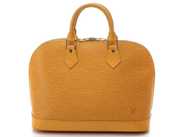 louis vuitton yellow epi bolsa