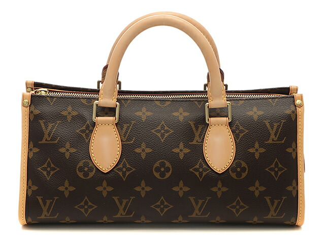 LOUIS VUITTON ルイ・ヴィトン バッグ ポパンクール モノグラム M40009 ハンドバッグ モノグラムキャンバス ブラウン レディース【中古】