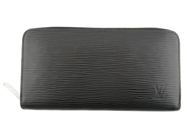 LOUIS VUITTON ルイ・ヴィトン ジッピー・ウォレット M61857 長札入れ エピレザー  ノワール メンズ【中古】 財布・ケース-バッグ・小物・ブランド雑貨-メンズ財布