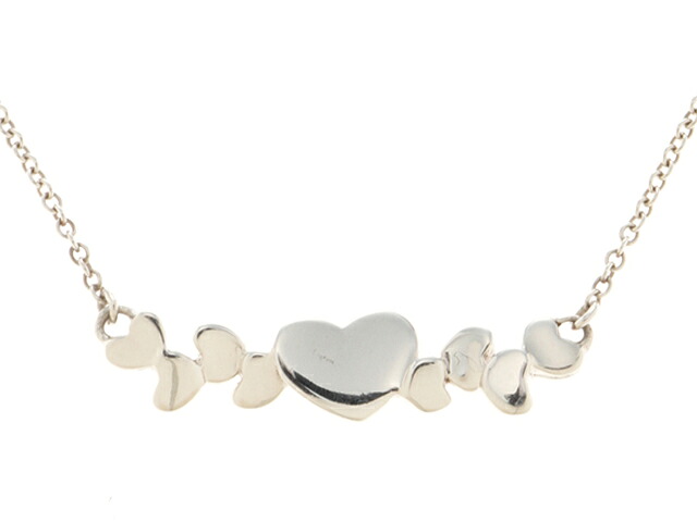TIFFANY&Co. ティファニー ジュエリー モダンハート　2.2ｇ 貴金属･宝石 ネックレス シルバー925 SV925 レディース【中古】 16,694円