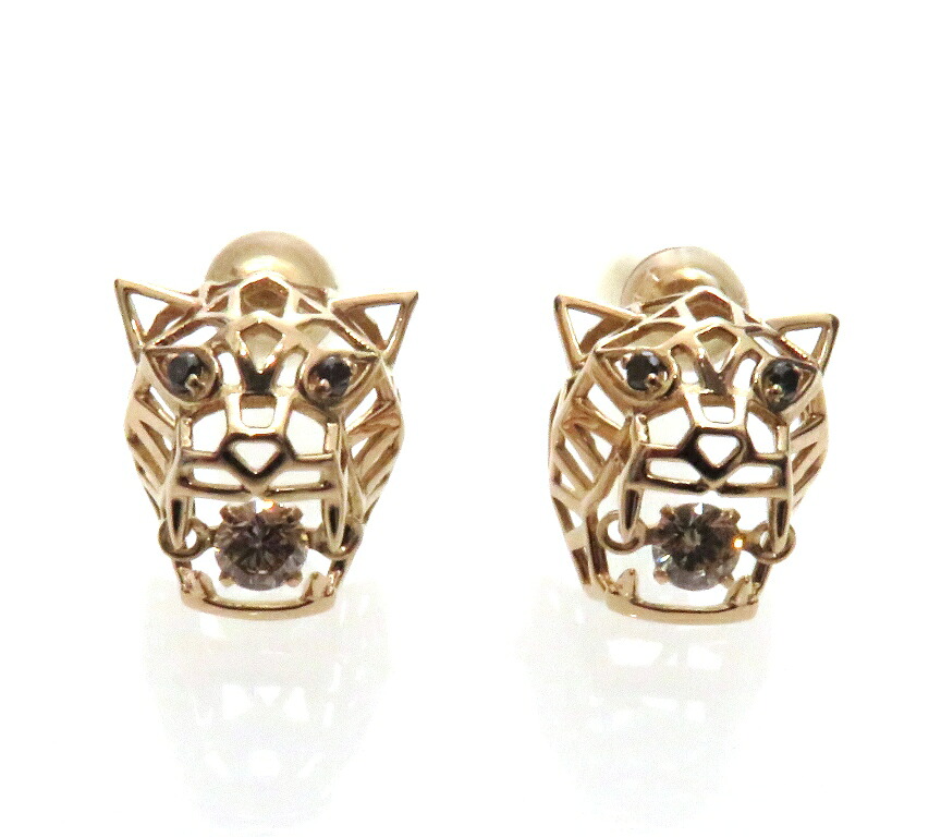 no brand ノーブランド ピアス K18PG/D0.10ct/0.04ct/P/約3.1g【205】 貴金属･宝石 ピアス K18ピンクゴールド K18PG/ダイヤモンド K18PG/オニキス/パール レディース【中古】 54,054円