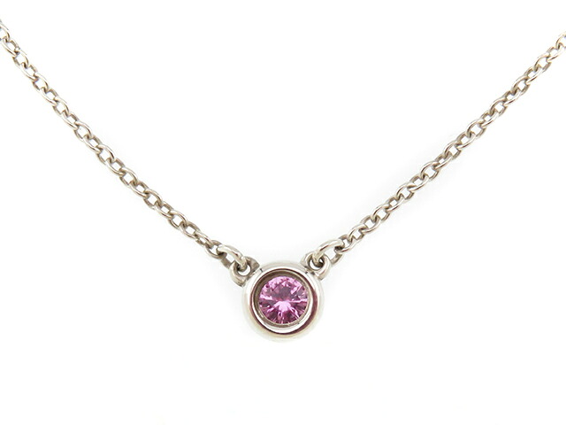 TIFFANY&Co. ティファニー バイザヤードNC ネックレス シルバー SV シルバー レディース【中古】