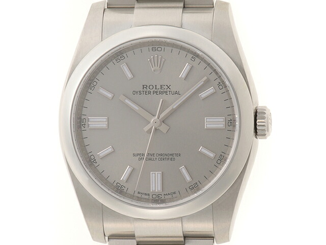ROLEX ロレックス オイスター パーペチュアル36 116000 腕時計 ステンレススチール SS シルバー文字盤 自動巻き メンズ【中古】