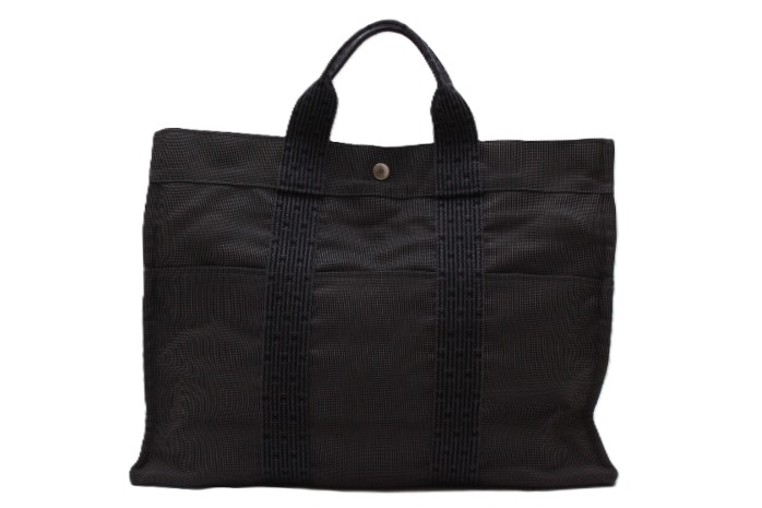 楽天市場】エルメス・HERMES エールラインMM グレー トートバッグ 