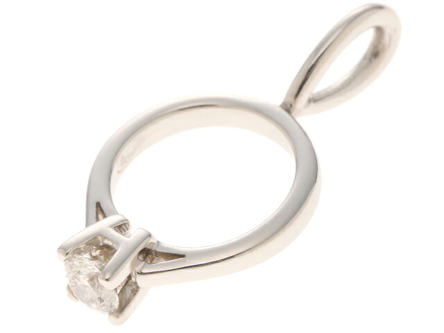 HARRY WINSTON ハリーウィンストン ジュエリー HWリングチャーム 貴金属･宝石 CMDPRD000HWL チャーム Pt950プラチナ Pt950/ダイヤモンド Pt950 シルバー ユニセックス【中古】