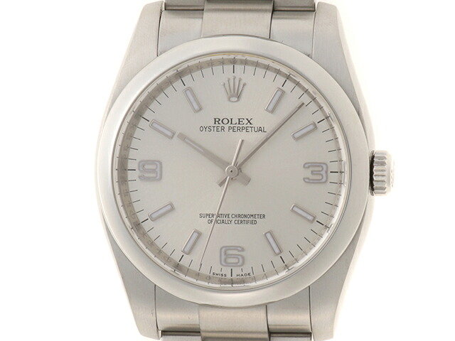 ROLEX ロレックス オイスター パーペチュアル 116000 腕時計 ステンレススチール SS シルバー 自動巻き メンズ【中古】