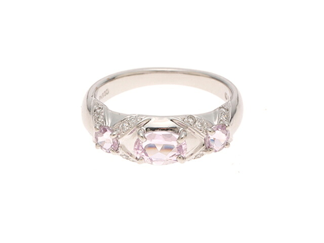 JEWELRY ジュエリー ジュエリー PT900/イロイシ/D0.10/4.7g/#11.5 貴金属･宝石 ﾘﾝｸﾞ リング・指輪 Pt900プラチナ Pt900 11.5号 シルバー レディース【中古】