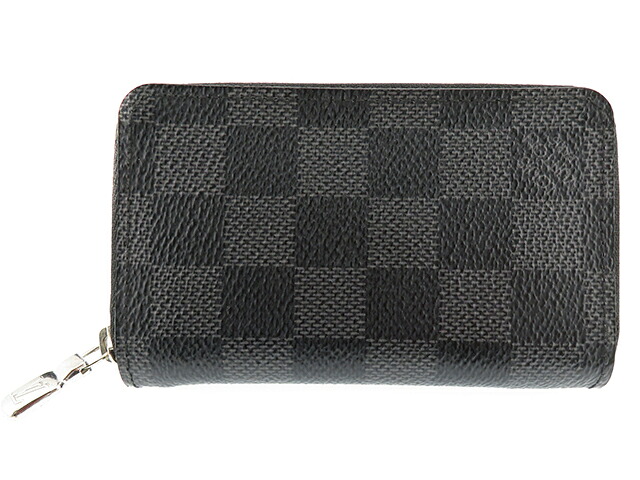 LOUIS VUITTON ルイ・ヴィトン ジッピー・コインパース 　 N63076 コインケース ダミエグラフィットキャンバス ブラック×グレー ユニセックス【中古】【207】