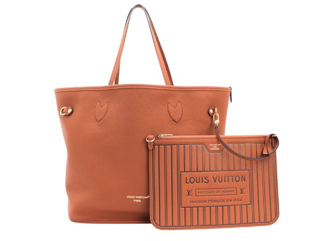 LOUIS VUITTON ルイ・ヴィトン バッグ ネヴァーフル インサイドアウトMM モノグラム/カーフ タン M12061 レディース 2148104045300 【200】【中古】 212,520円