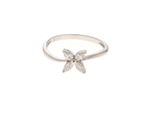 JEWELRY ジュエリー 貴金属･宝石 リング・指輪 K18ホワイトゴールド 色石【中古】【473】