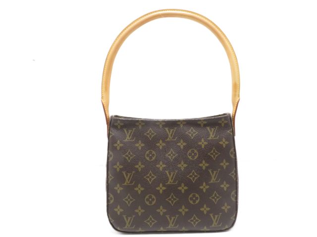 LOUIS VUITTON ルイ・ヴィトン バッグ ルーピングMM モノグラム バッグ M51146 ショルダーバッグ モノグラムキャンバス ブラウン レディース【中古】|質屋 大黒屋