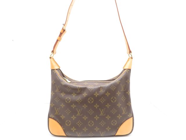LOUIS VUITTON ルイ・ヴィトン バッグ ブローニュ30 モノグラム ﾊﾞｯｸﾞ M51265 ショルダーバッグ モノグラムキャンバス ブラウン ユニセックス【中古】