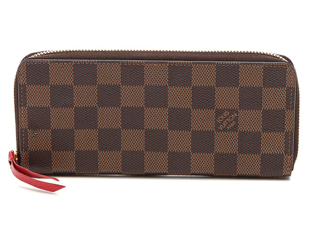 LOUIS VUITTON ルイ・ヴィトン バッグ ポルトフォイユ・クレマンス ダミエ スリーズ ｻｲﾌ･小物 N60534 長財布 ダミエキャンバス ブラウン ユニセックス【中古】208　2147400295372 29,880円