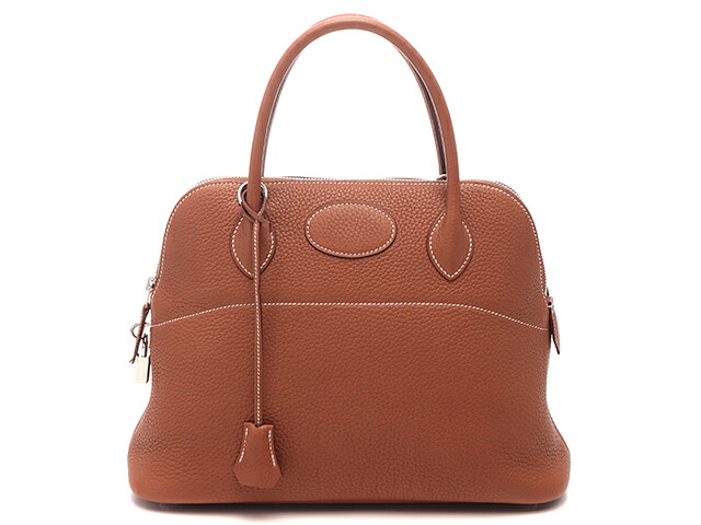 HERMES エルメス バッグ ボリード31 2way マカロンボリード 029812CK-37 トリヨンクレマンス ゴールド/パラジウム(シルバー)金具 □R刻印(約2014年) レディース【中古】460