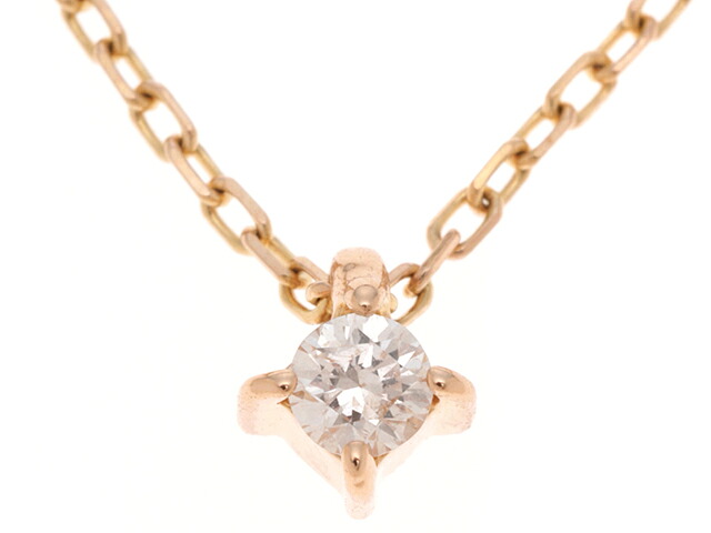ete エテ ジュエリー K18/D/1.3g 貴金属･宝石 ﾈｯｸﾚｽ ネックレス K18ゴールド K18 ゴールド ゴールド ユニセックス【中古】｜質屋　大黒屋