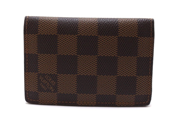 LOUIS VUITTON ルイ・ヴィトン バッグ オーガナイザードゥポッシュ ダミエ ｻｲﾌ･小物 N61721 名刺入れ ダミエキャンバス ダミエ ユニセックス【中古】460