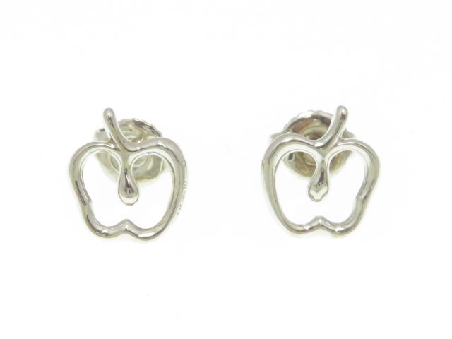 TIFFANY&Co. ティファニー ジュエリー アップルピアス/SV/1.7g 貴金属・宝石 ピアス シルバー SV シルバー レディース【中古】【431】|質屋 大黒屋