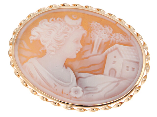 JEWELRY ジュエリー ジュエリー K18/C/9.9g 貴金属・宝石 ブローチ ブローチ K18イエローゴールド K18YG ゴールド レディース【中古】【207】 |質屋 大黒屋