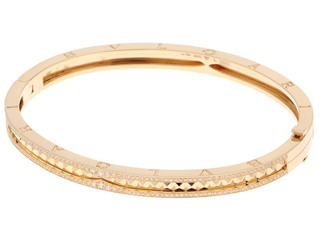 BVLGARI ブルガリ ジュエリー B-zero1BL/YG/D/36.1g 貴金属･宝石 357883 ブレスレット K18イエローゴールド K18YG ゴールド レディース【中古】【【436】】｜質屋　大黒屋