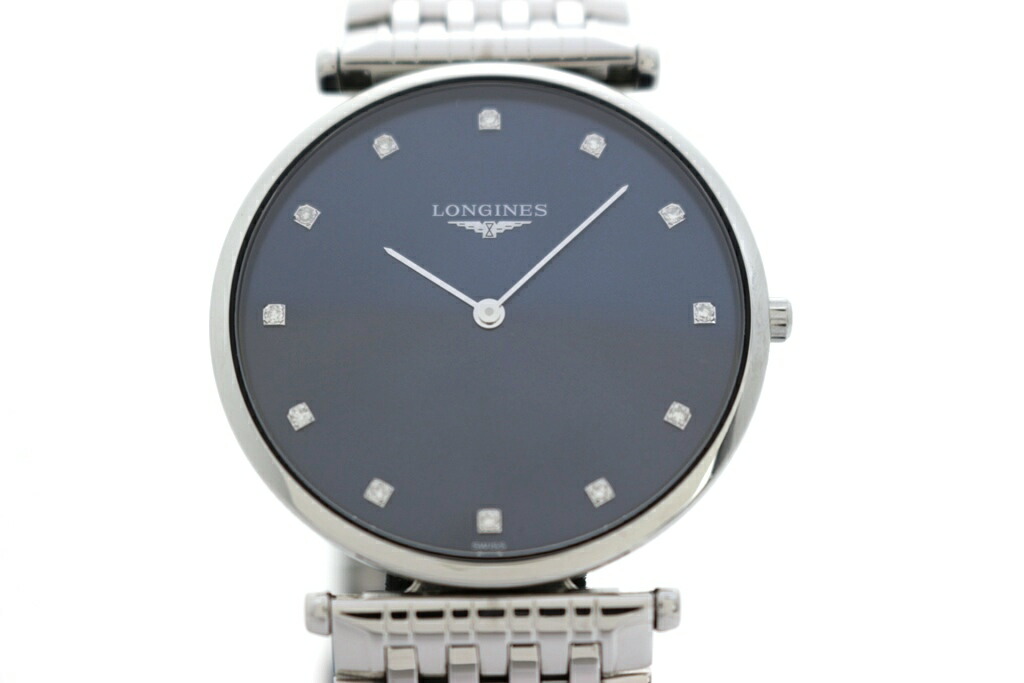 LONGINES ロンジン ラ・グラン・クラシック L47554976 米国海軍 ステンレス鋼スチール写真 レディース 石英 2147100537918 【200】【中古】