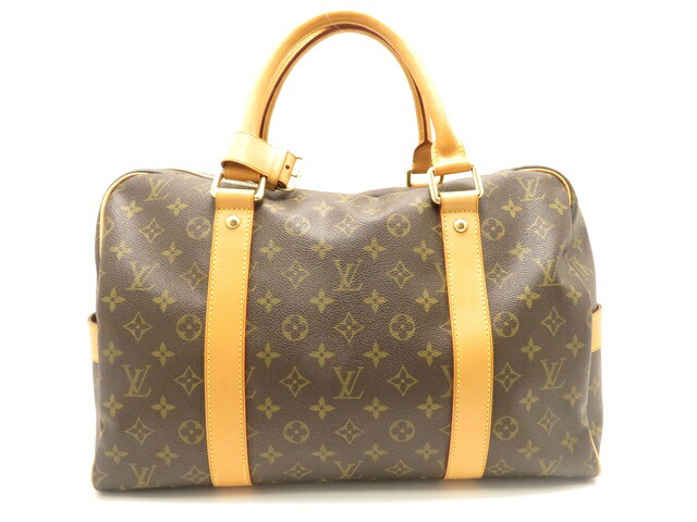 LOUIS VUITTON ルイ・ヴィトン 御徒面子 持ちはこび櫂 モノグラム ﾊﾞｯｸﾞ M40074 ボストンバッグ モノグラム帆布/モノグラム帆布/モノグラム帆布 赤銅色 赤銅色 メンズ【中古】【431】