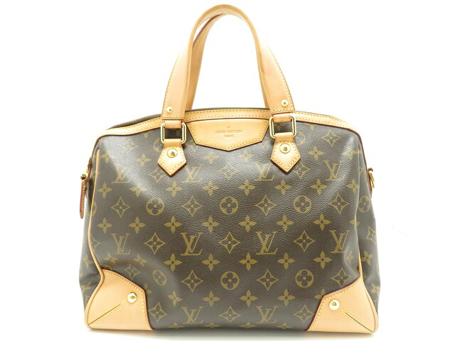 LOUIS VUITTON ルイ・ヴィトン バッグ レティーロPM モノグラム ﾊﾞｯｸﾞ M40325 ハンドバッグ モノグラムキャンバス ブラウン ブラウン レディース【中古】【431】｜質屋　大黒屋