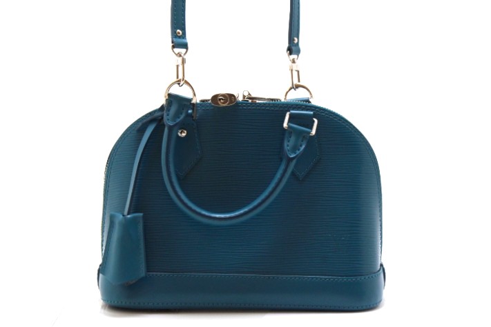 LOUIS VUITTON ルイ・ヴィトン バッグ アルマBB エピ シアン ﾊﾞｯｸﾞ M40853 ショルダーバッグ エピレザー シアン ユニセックス【中古】460｜質屋　大黒屋