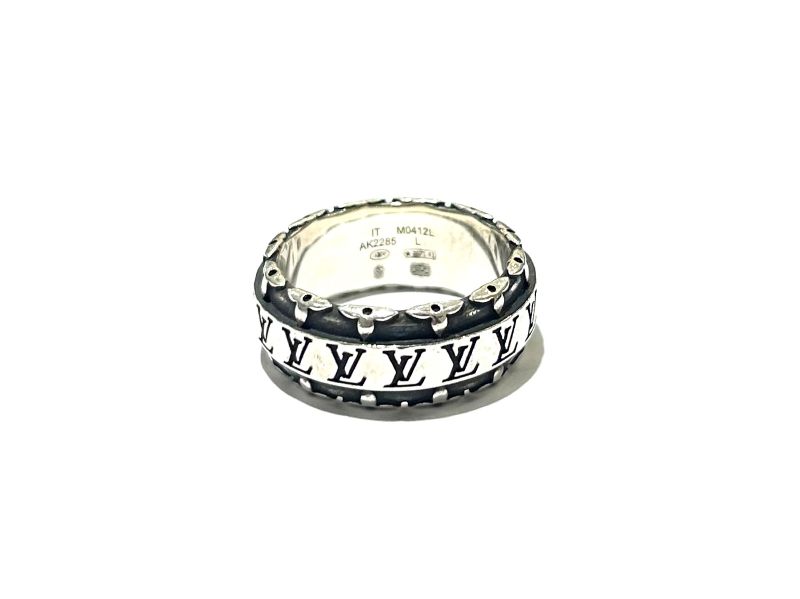 LOUIS VUITTON ルイ・ヴィトン LVドリフト輪っか 貴金属･貴石 M0412L SV しろがね色 メンズ 2143200659062 【中古】【432】