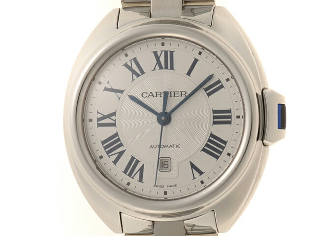 CARTIER カルティエ ご覧なさる クレ ドゥ カルティエ 時辰儀 WSCL0005 ウオッチ ステンレス鋼スチール写真 自動小銃一巻き レディース【中古】437